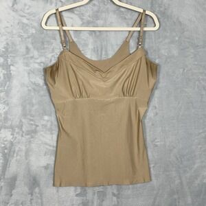 Warners Cami Shaping Top Tan‎ Size XL Slimming